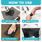 How to use GleamWipe in four steps